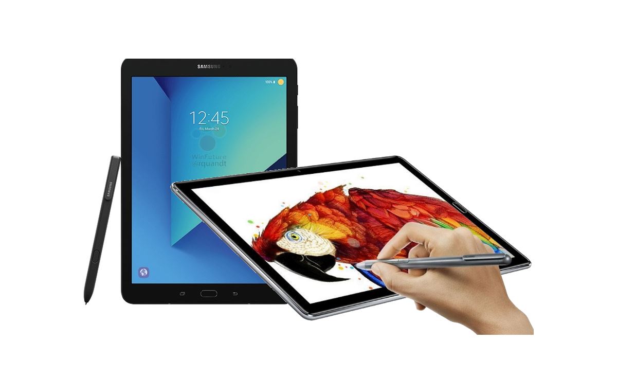 Samsung Galaxy Tab S3 et Huawei MediaPad M5 10.8