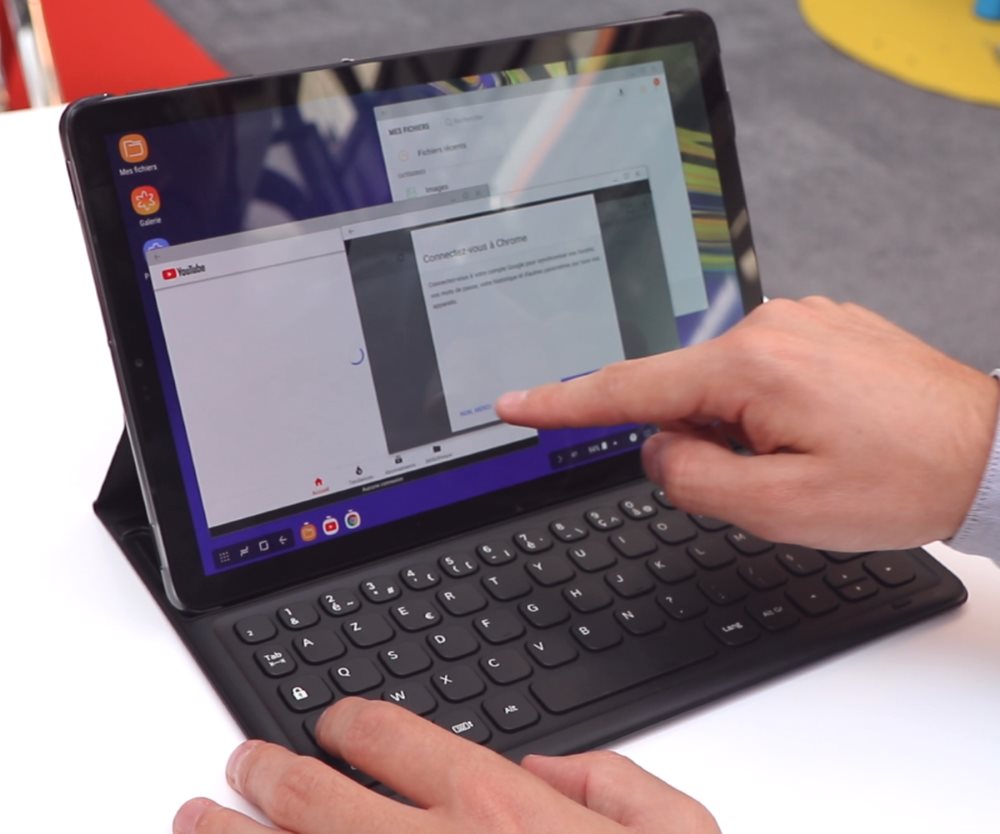 Samsung Book Cover Keyboard pour Galaxy Tab S4